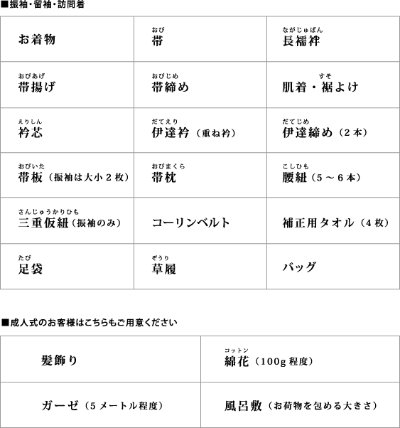 振袖 留袖